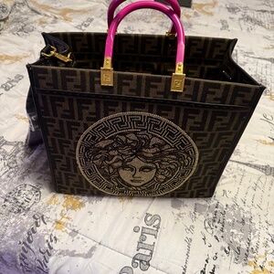 Fendi/ Versace collab bag